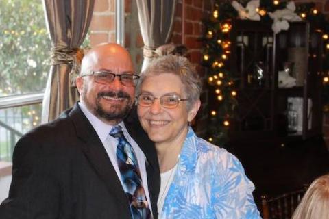 James Scott P. Pignatella, left, and Dominican Sr. Luisa Derouen are pictured in this 2014 photo. James Scott P. Pignatella, left, and Dominican Sr. Luisa Derouen are pictured in this 2014 photo.
