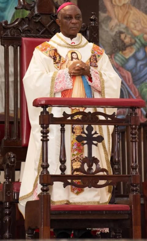 Archbishop Alfred Martins of Lagos, Nigeria (Courtesy of Lagos Archdiocese) Archbishop Alfred Martins of Lagos, Nigeria (Courtesy of Lagos Archdiocese)