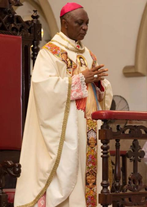 Archbishop Alfred Martins of Lagos, Nigeria (Courtesy of Lagos Archdiocese) Archbishop Alfred Martins of Lagos, Nigeria (Courtesy of Lagos Archdiocese)