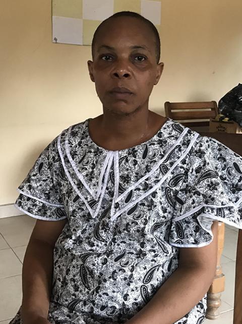 Doris Iyang received mental health care from the Daughters of Charity of St. Vincent de Paul at their Divine Providence Home in Uyo, Nigeria. (Valentine Iwenwanne)