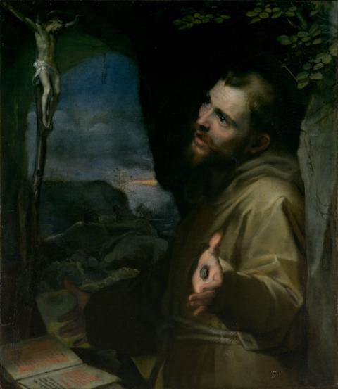 Painting of St. Francis of Assisi by Federico Barocci, circa 1600-1604 (Metropolitan Museum of Art)