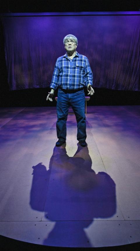 Ken Jennings in "The Gospel of John": "I let the story tell itself." (©2019 Maria Baranova) Ken Jennings in "The Gospel of John": "I let the story tell itself." (©2019 Maria Baranova)