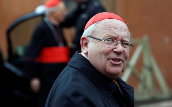 French Cardinal Jean-Pierre Ricard of Bordeaux is pictured in a 2013 photo at the Vatican.