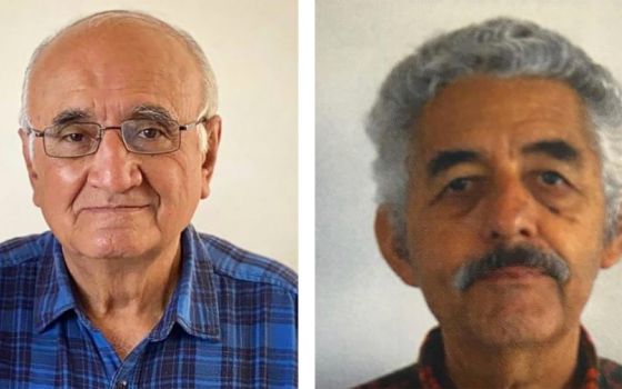 Mexican Jesuits Fr. Javier Campos Morales and Fr. Joaquín César Mora Salazar were murdered in their rural parish June 20 while providing shelter to an individual fleeing a gunman. (CNS/Courtesy of The Jesuit province in Mexico)