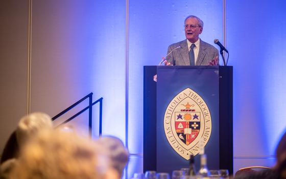 Jesuit Fr. Roger Haight received the highest honor from the Catholic Theological Society of America at its June 8-11 convention in Milwaukee. (Paul Schutz/Catholic Theological Society of America)