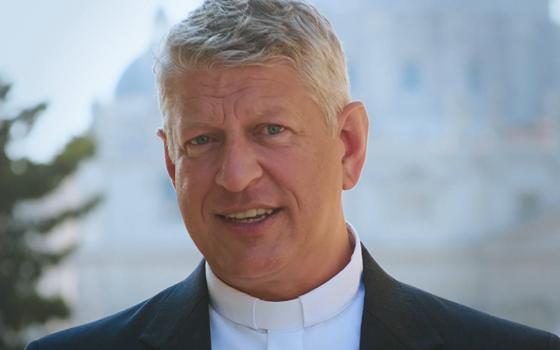 Jesuit Fr. David McCallum, executive director of the Program for Discerning Leadership, is seen in Rome in this undated photo. (CNS/Courtesy of Discerning Leadership)