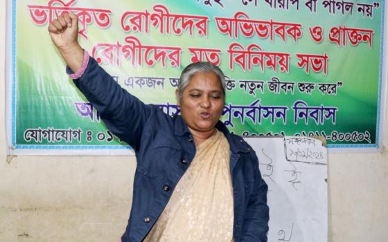 Holy Cross Sr. Monju Maria Corraya works with street children who are addicted to drugs in Dhaka, Bangladesh. 