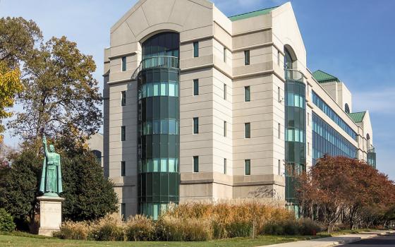 The headquarters of the U.S. Conference of Catholic Bishops in Washington, D.C. (Wikimedia Commons/Farragutful)