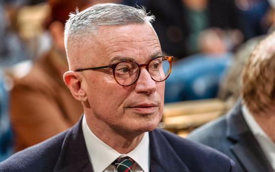 Former New Jersey Gov. Jim McGreevey is seen before current Gov. Phil Murphy delivers his State of the State address to a joint session of the Legislature at the statehouse in Trenton, New Jersey, Jan. 10, 2023. (AP/Matt Rourke)