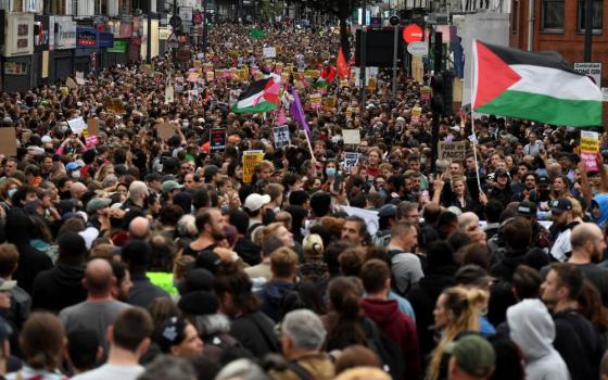 Protest in UK