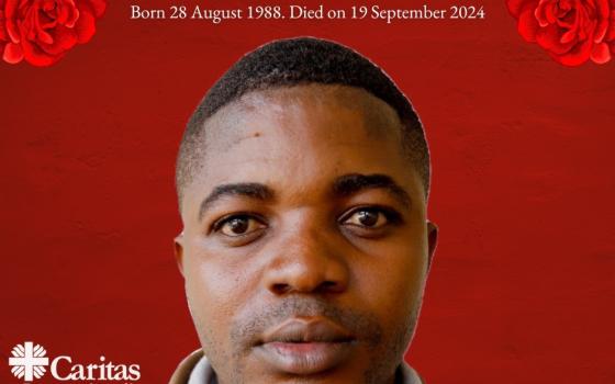 Commemorative social media graphic for Dieudonné Barondezi, bearing his image and the dates of his life.