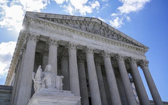 The U.S. Supreme Court building is pictured in Washington June 24. (OSV News/Reuters/Nathan Howard)