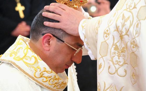 Iyad Twal is ordained to the episcopacy as auxiliary bishop of the Latin Patriarchate of Jerusalem at the Church of the Baptism of Christ in Al-Maghtas, Jordan, by Cardinal Pierbattista Pizzaballa.
