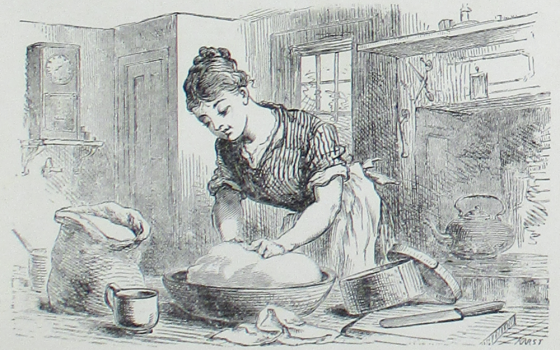 Drawing from "In My Nursery: A Book of Verse" by Laura E. Richards, 1890 