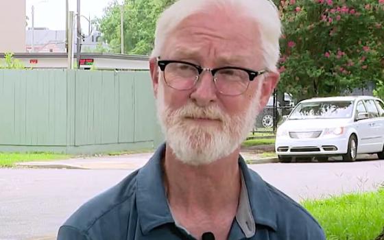 Mark Richards recently lost his job at a Catholic school when it was revealed that his late spouse was a man. (X/WDSU)