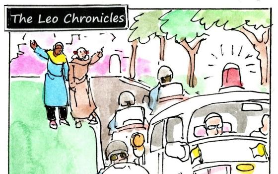 What will the pope be doing for six weeks?