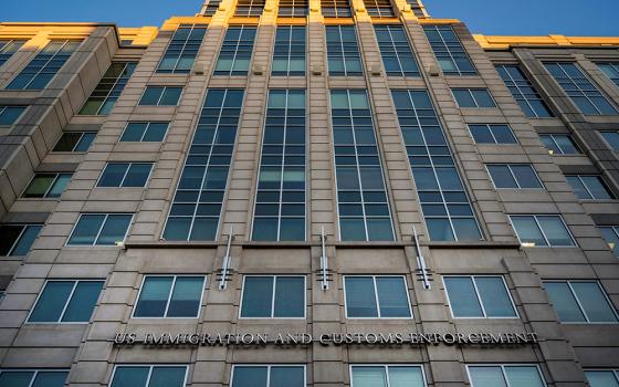 Sunlight hits the U.S. Immigration and Customs Enforcement building in Washington Jan. 18, 2025. (OSV News/Reuters/Vincent Alban)