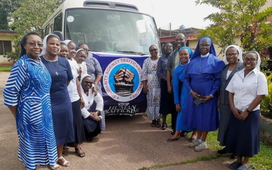 Sisters from different congregations get ready to travel to the Africa Faith and Justice Network-Nigeria advocacy drive in Edo State. (Provided photo)