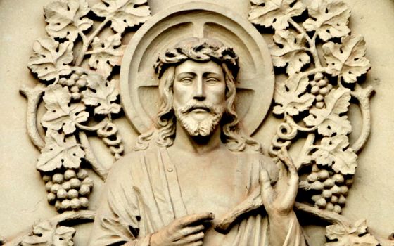 Christ the True Vine (Wikimedia Commons/Gerd Eichmann)