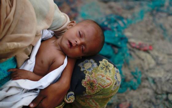 Rohingya refugee boy