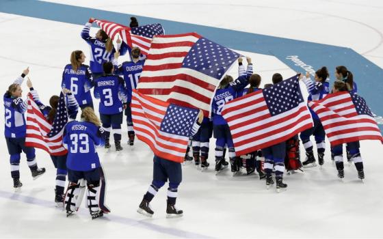 U.S. women's hockey team