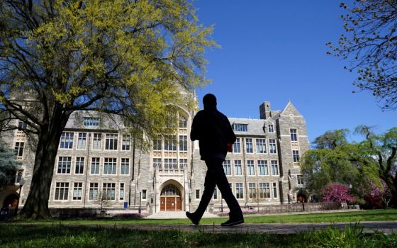 Georgetown University in Washington, D.C., founded in 1789, is the oldest Catholic university in the United States. (CNS/Reuters/Kevin Lamarque)