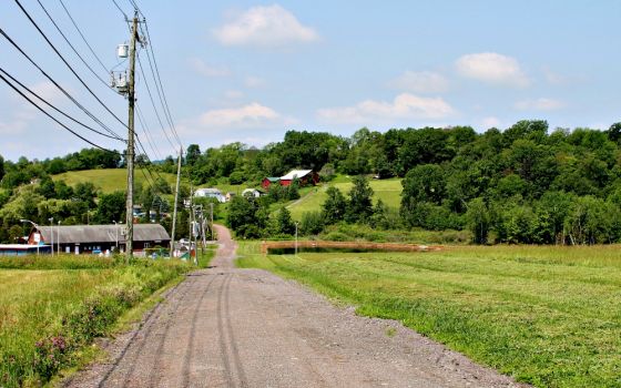 A road in Lehman Township, Luzerne County, Pennsylvania (Wikimedia Commons/Jakec)