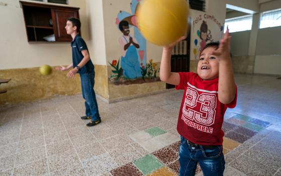 Children enjoy play time at Casa Corazón de la Misericordia, which cares for children who are HIV-positive, in San Pedro Sula, Honduras. (Gregg Brekke)