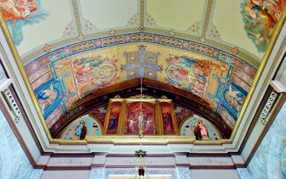 The interior of Sts. Peter and Paul Cathedral in the Diocese of St. Thomas, Virgin Islands (Wikimedia Commons/Farragutful)