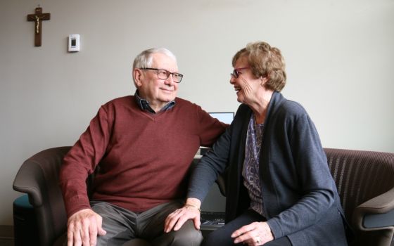 Married 60 years, Stan and Marilyn Pidsadny have volunteered for the past 15 years in prison ministry. (BC Catholic/Agnieszka Krawczynski)