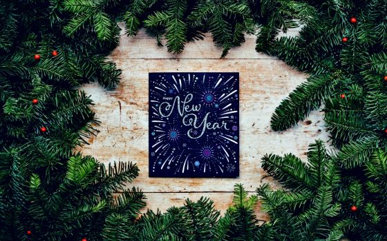 Happy New Year (Unsplash/Annie Spratt)