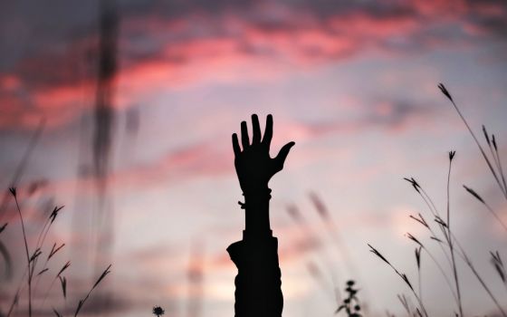 Human hand (Unsplash/Bryan Minear)