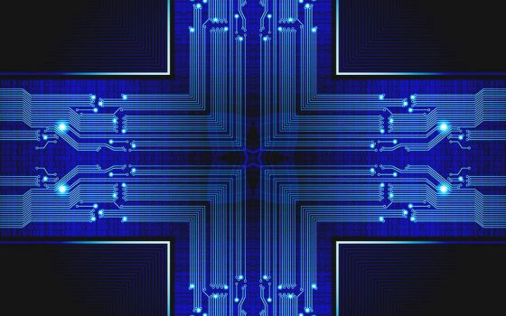 Circuit board cross (Pixabay/ParallelVision)