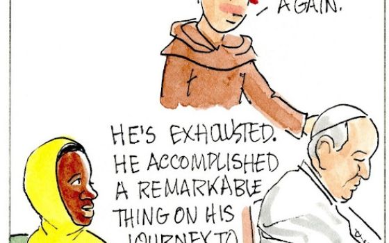 Francis, the comic strip: Francis shares his dream of truth and reconciliation for all of humanity.