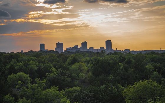 A view of downtown Fort Worth, Texas (Unsplash/J. Amill Santiago)