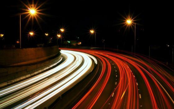 Speeding traffic (Unsplash/Jake Givens)