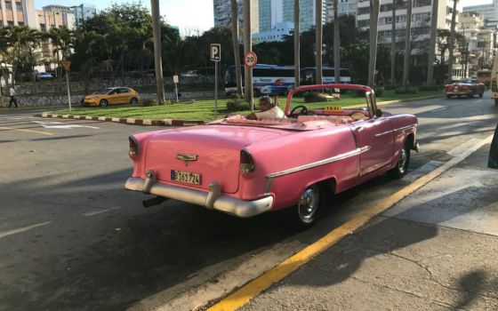 1950s car in Cuba