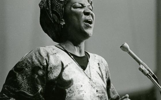 Sr. Thea Bowman, a Franciscan Sister of Perpetual Adoration, is pictured in an undated photo. (CNS / Michael Hoyt)