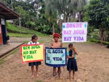 Children in Hebron, Peru make the case for water as life (Juan Vilela Colchón(