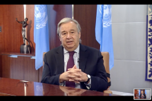 United Nations Secretary General António Guterres (NCR screenshot/Covering Climate 