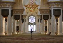 The Sheikh Zayed Mosque in Abu Dhabi, United Arab Emirates (CNS/Reuters/Ahmed Jadallah)