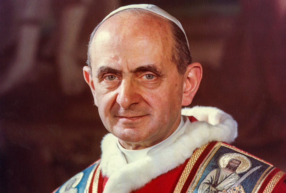 St. Pope Paul VI is seen in this portrait made in early 1969. (OSV News)