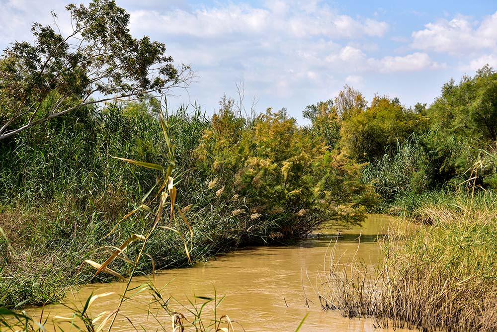 A view of the Jordan River in 2019 (Wikimedia Commons/Bahnfrend)