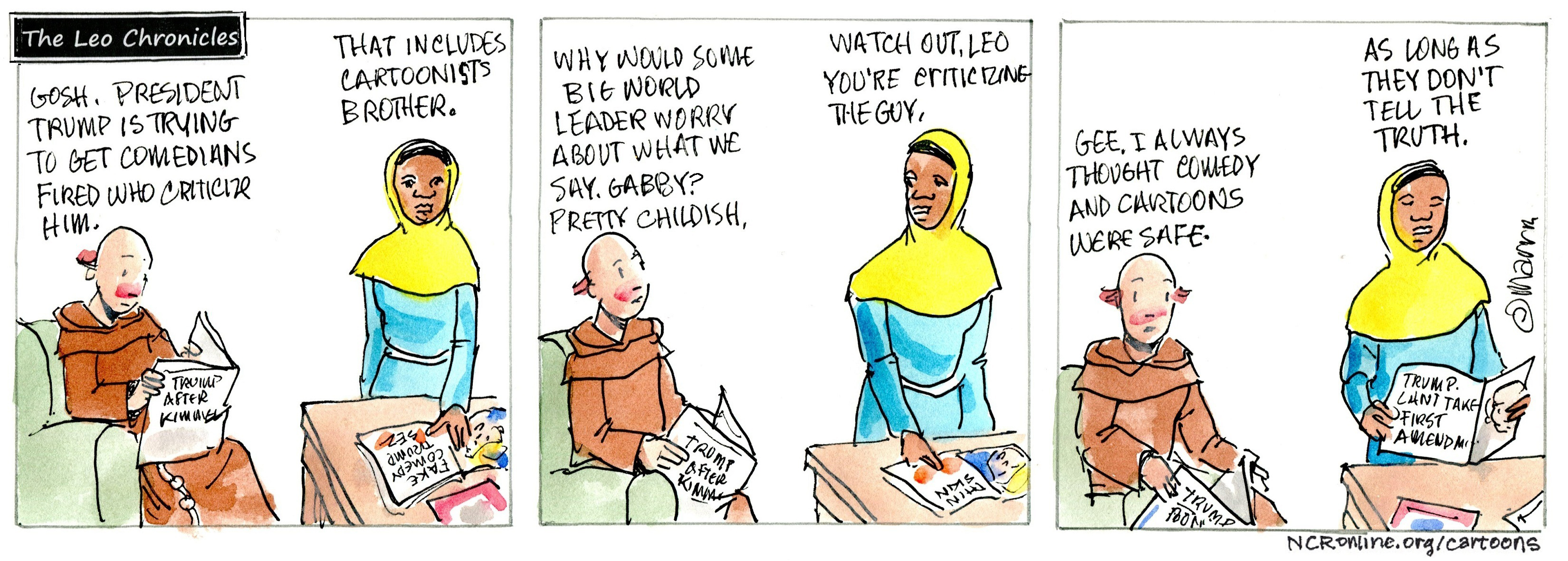 Leo Chronicles: Why would some big world leader care about what Leo and Gabby say?