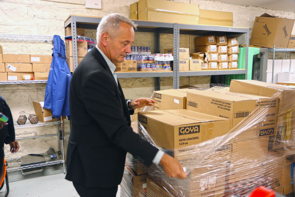 Catholic Charities New York CEO J. Antonio Fernández during a recent site visit in the South Bronx, New York, Sept. 2025. (Courtesy of Catholic Charities of the Archdiocese of New York)