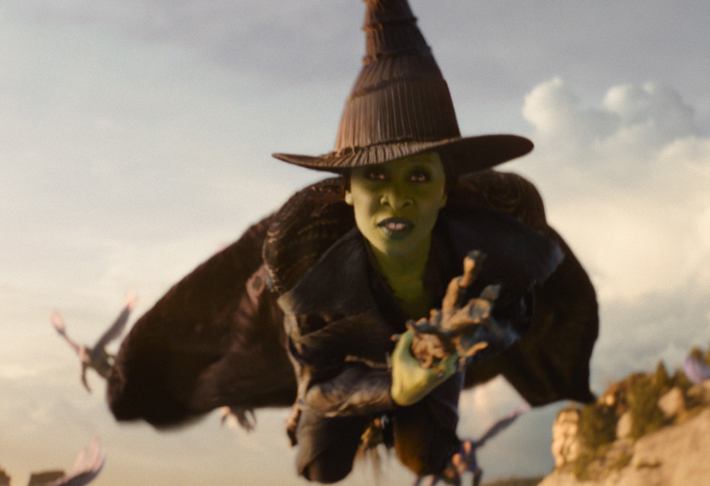 Cynthia Erivo is Elphaba in the film "Wicked: For Good." Jim McDermott writes about the genius of Wicked author Gregory Maguire's work: "Like a magic mirror, it reflects ourselves back at us in ways that reveal and challenge our self-deceptions." (Universal Pictures)
