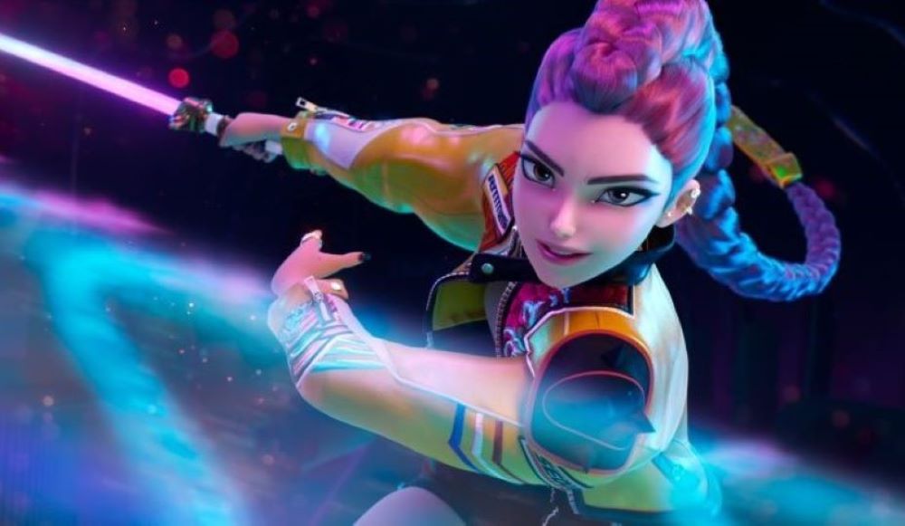 Rumi from "KPop Demon Hunters," 