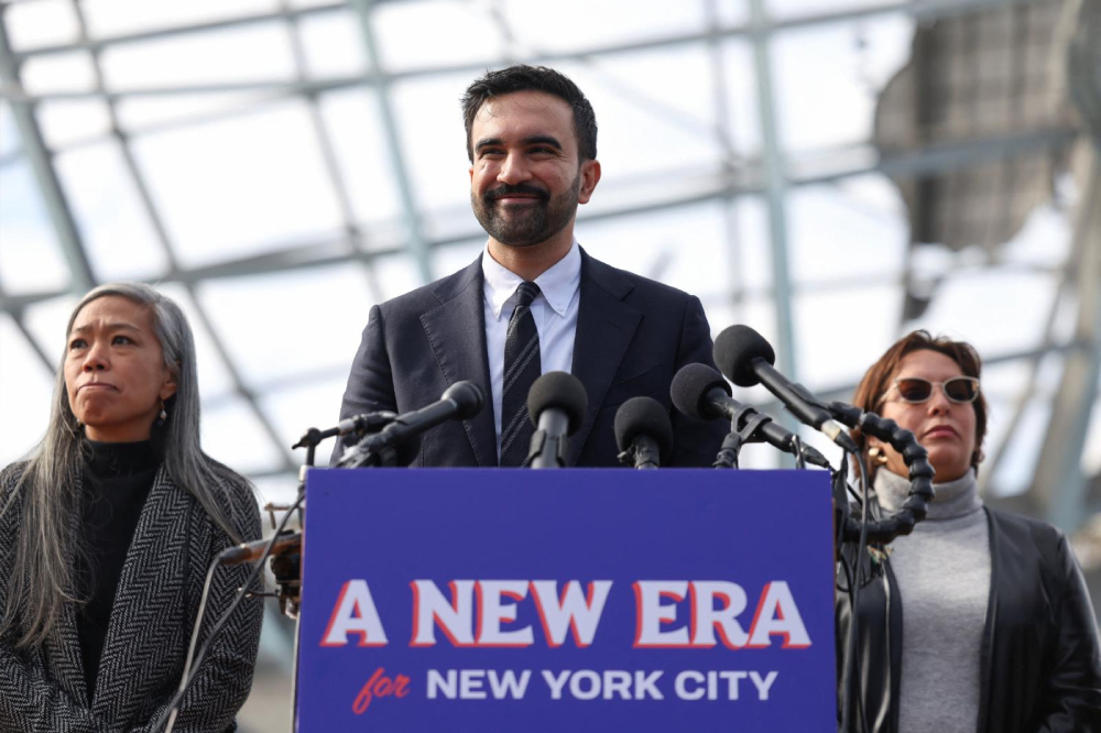 New York City Mayor-elect Zohran Mamdani speaks during a news conference at the Unisphere in the Queens borough of New York City Nov. 5, 2025. (OSV News/Reuters/Kylie Cooper)