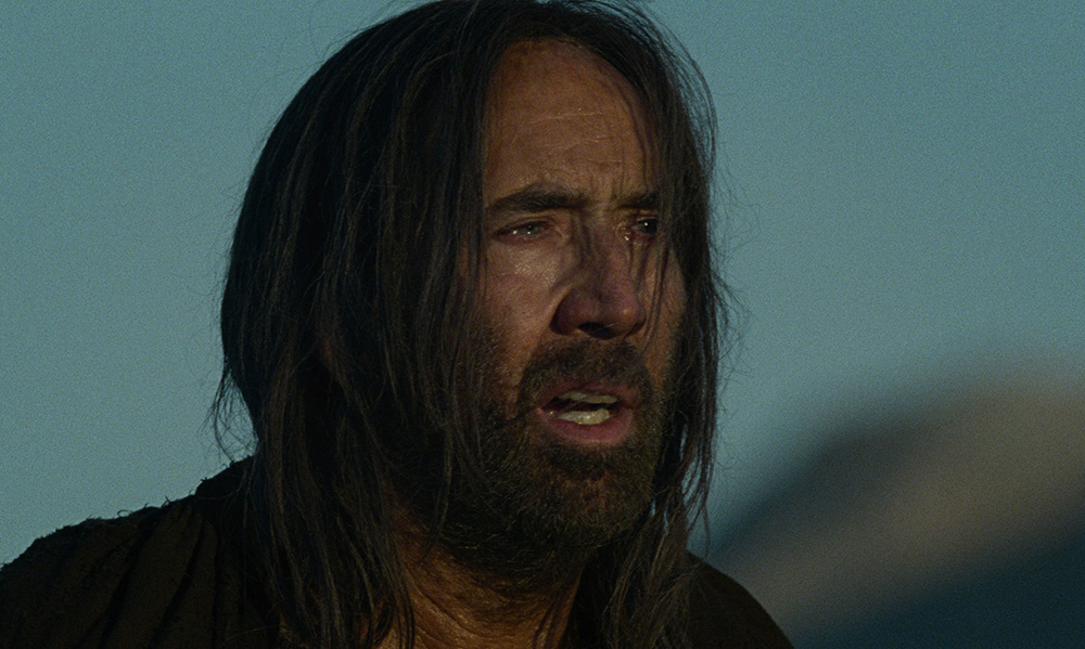 Nicolas Cage as the Carpenter in "The Carpenter's Son" (OSV News/Magnolia Pictures)