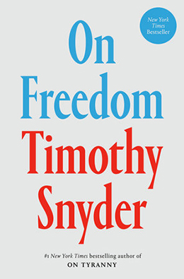 Book cover to "On Freedom"